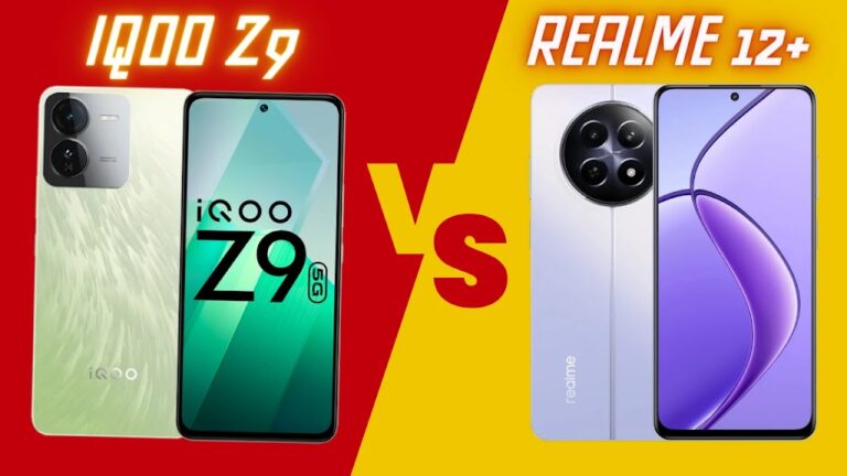 iQOO Z9 Vs Realme 12+