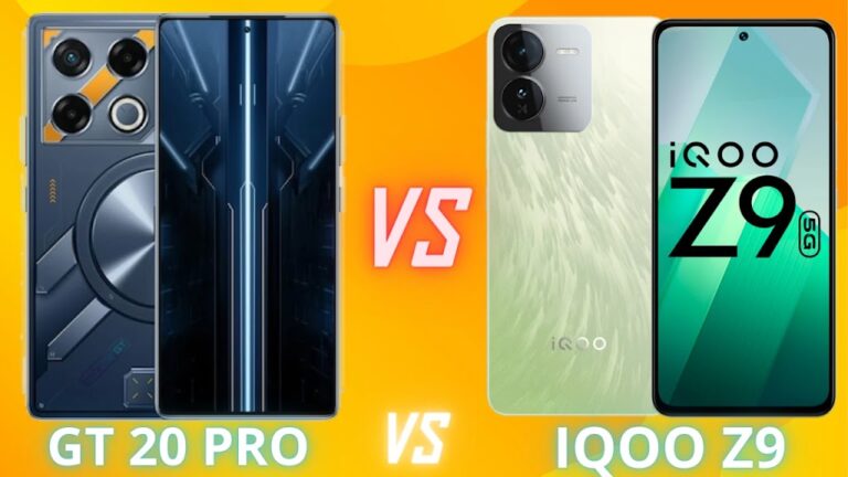 Infinix GT 20 Pro Vs iQOO Z9 Comparison In Hindi