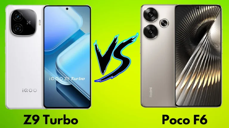 iQOO Z9 Turbo Vs Poco F6 Best Gaming Phone