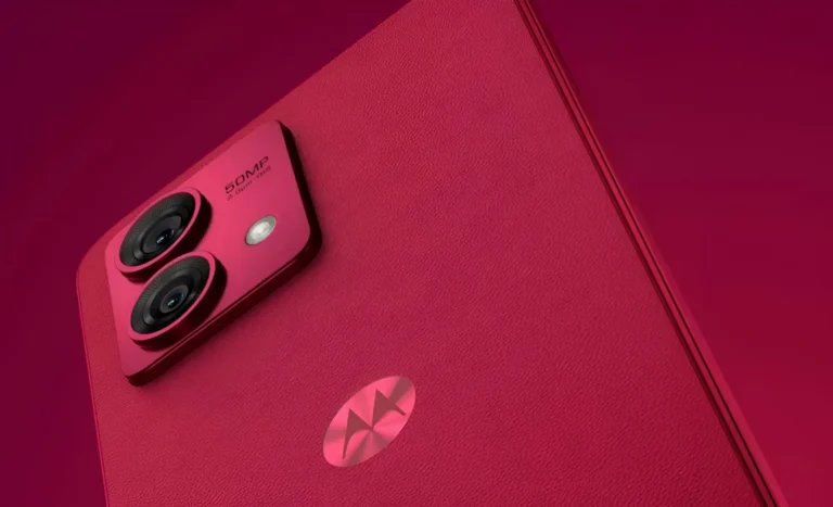 Moto G85 5G Smartphone in Red Color