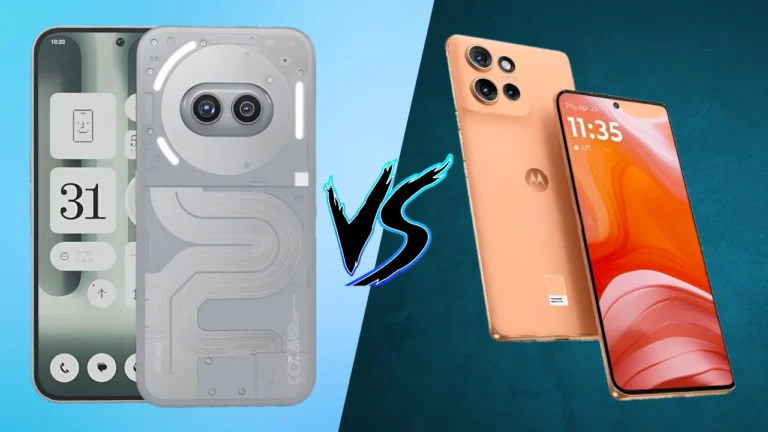 Nothing Phone 2a Plus Vs Motorola Edge 50 Pro Smartphone Comparison