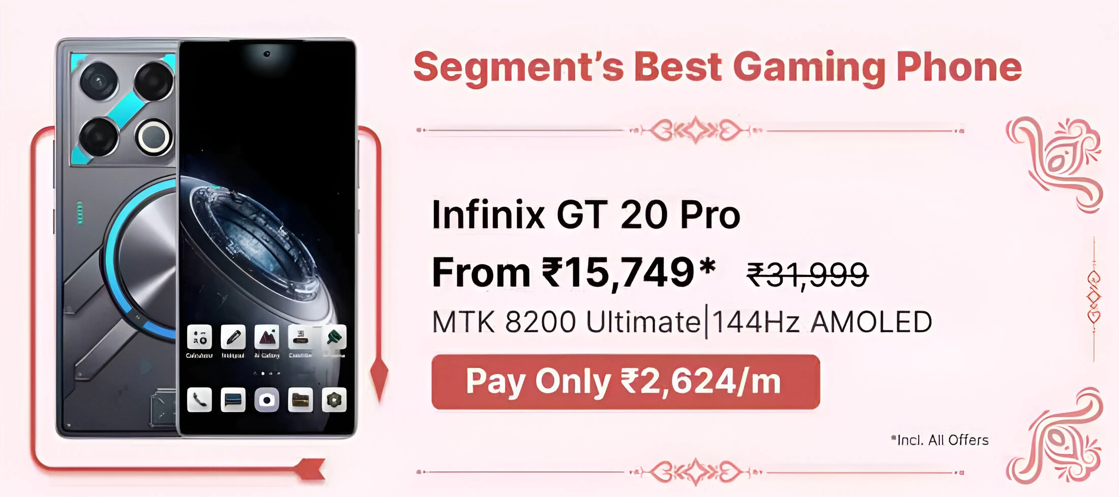 Infinix GT 20 Pro Smartphone Offer