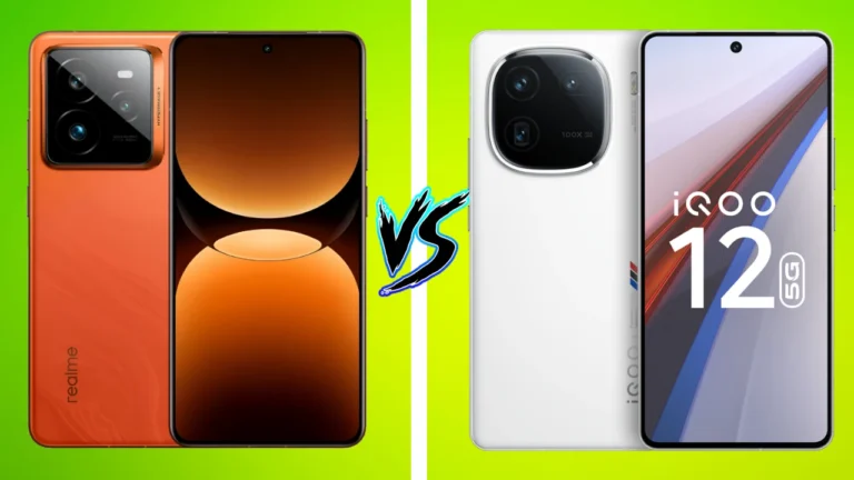 Realme GT7 Pro Vs iQOO 12 Smartphone Comparison