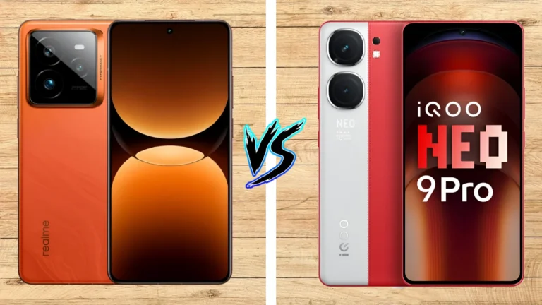 Realme GT7 Pro Vs iQOO Neo9 Pro Smartphone Comparison