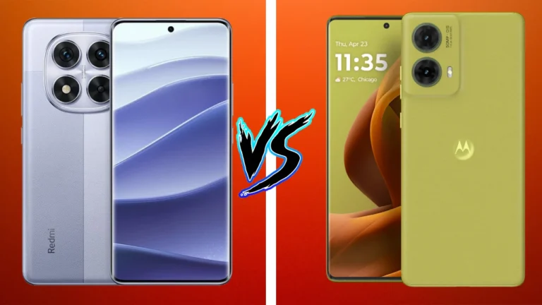 Redmi Note 14 Pro Vs Moto G85 Smartphone comparison