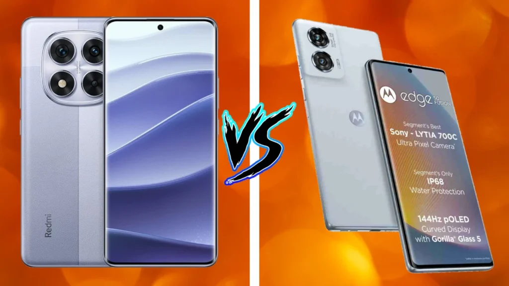 Redmi Note 14 Pro Vs Motorola Edge 50 Fusion Smartphone Comparison