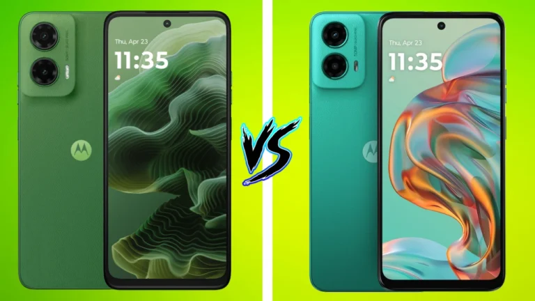 Moto G35 5G Vs Moto G45 5G Smartphone Comparison