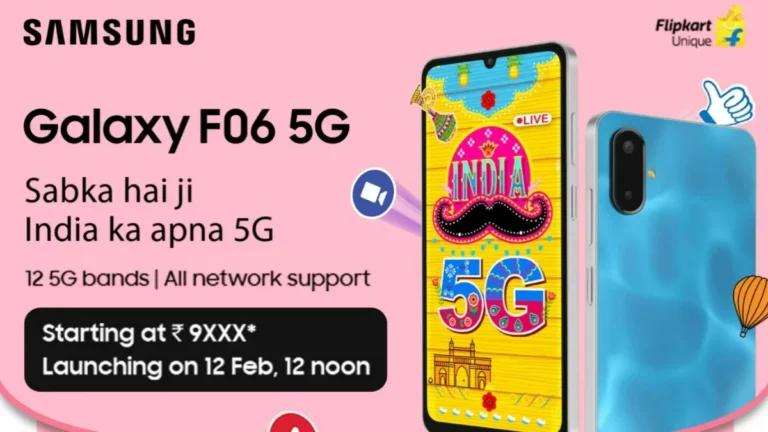 Samsung Galaxy F06 5G Smartphone