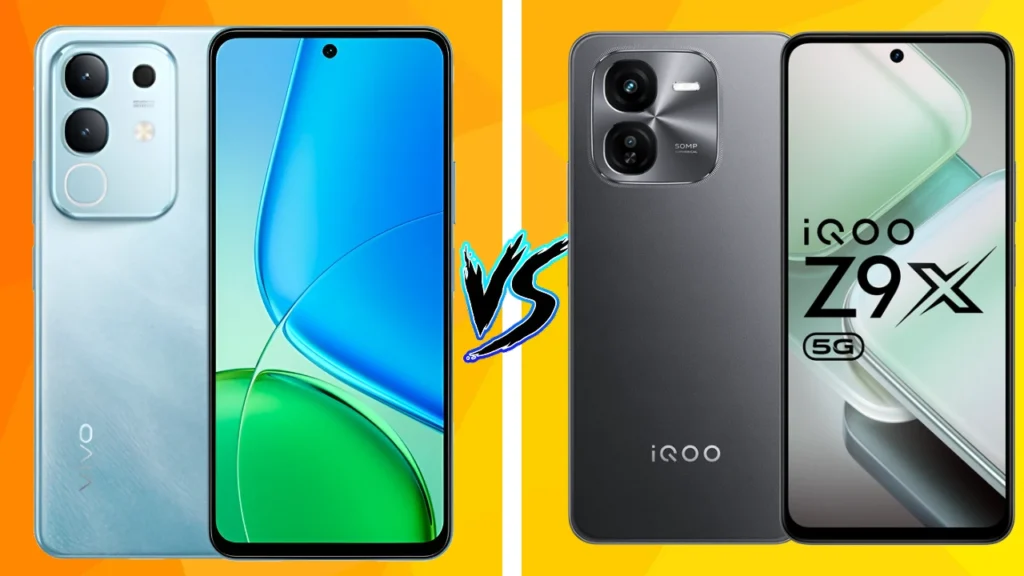 Vivo T4x 5G Vs iQOO Z9x 5G Smartphone Comparison